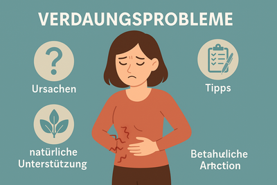 Verdauungsprobleme: Ursachen, Tipps & natürliche Unterstützung