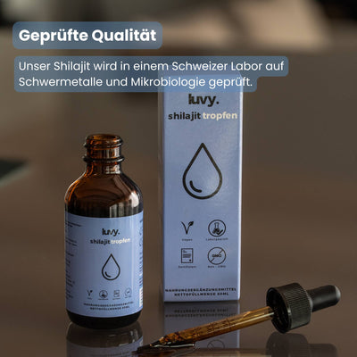 Shilajit-Tropfen