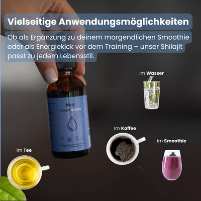Shilajit-Tropfen
