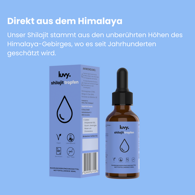 Shilajit-Tropfen
