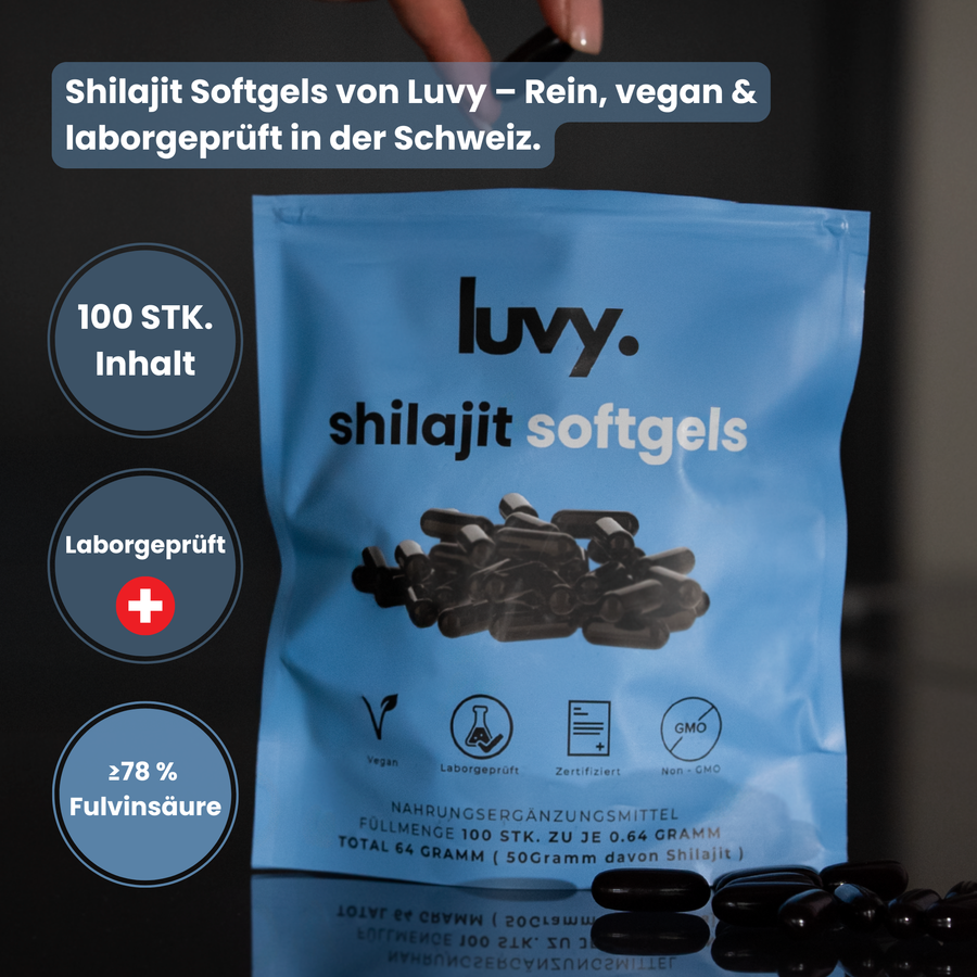 LUVY Shilajit Softgels